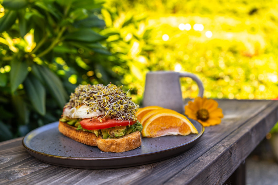 How to build a Sproutful Breakfast Sandwich